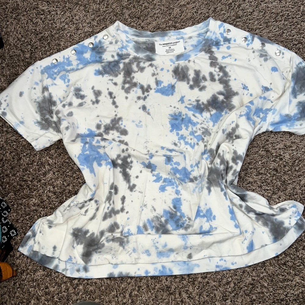 Short sleeve sweatshirt